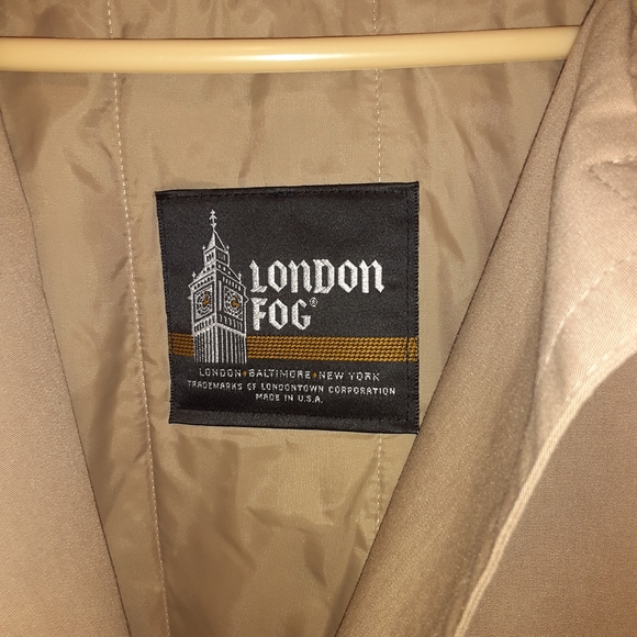 LONDON FOG Vintage trench coat size 12p - Picture 6 of 14
